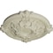 Ekena Millwork Hamilton Ceiling Medallion (Fits Canopies up to 3 3/4"), 17 3/8"OD x 1 3/4"P, Clear Yellow CM17HACYF - alternate 4
